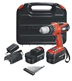 Factory-Reconditioned Black & decker 18V High Performance Drill With 10 Accessories HPD18AK-2