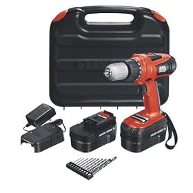 Black & Decker HPD18AK-2 18-Volt High Performance Drill $109.99