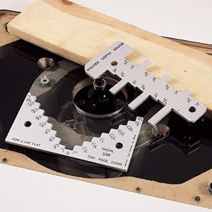 Router and Saw Depth Gauge Set of 2