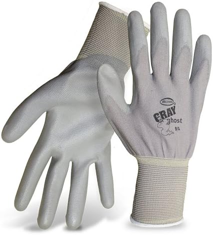 Boss Gray Ghost Multi-Purpose Assembly Gloves - Medium - Gray - Medium