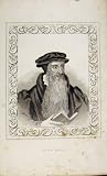 DUGDALE c1845 PORTRAIT JOHN KNOX ANTIQUE PRINT