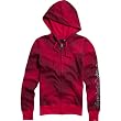 Fox Racing Intensity Clean Girls Hoody Zip Sports Wear Sweatshirt/Sweater w/ Free B&F Heart Sticker Bundle - Bright Rose