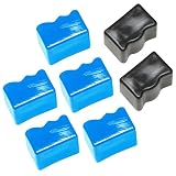 7-piece Compatible Xerox Phaser 860 Series Solid Ink Sticks (016-1903), Black, Cyan