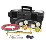 Gentec 7120 Silver Series Oxy-Acetylene Medium Duty Toolbox Outfit for Welding & Cutting