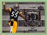 top sixtyfour 2006 Upper Deck 10 Sack Club 10S JP Joey Porter Steelers