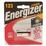 Energizer EL123APB 3-Volt Lithium Photo Battery (Electronics)