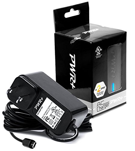 [UL Listed] Pwr+ 6.5 Ft AC Adapter 2.1A Rapid Charger for Samsung Galaxy Exhibit Centura Prevail Proclaim Light Ace Avant Discover Rugby 4; SM-B780A G530A; SCH-S720C S738C; SGH-A157 S390G T159 T199 T399 T528G T599N T679; SPH-M400 M840 Cell Phone