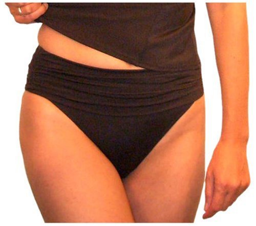 It Figures Women's Solid Hipster Brief with Drape