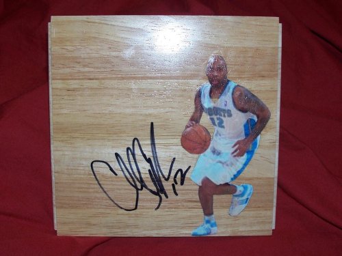 Chucky Atkins Autographed Denver Nuggets Photo Floorboard, Proof