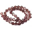 Amethyst Bicone FP Chinese Crystal Beads 8mm 1 Strand