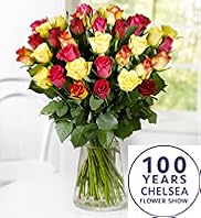 Classic Multicoloured Roses Bouquet