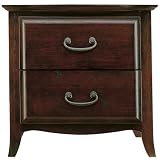 Modus Furniture Santa Barbara 2 Drawer Nightstand Sable