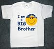 I'm a Big Brother T-shirt - Smiley Face Design