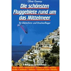 Die sch�nsten Fluggebiete rund um das Mittelmeer. F�r Gleitschirm- und Drachenflieger