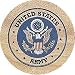 THIRSTYSTONE COASTERS AMERICAN SPIRIT - ARMY
