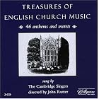 Treasures of English Church Music by John Amner, English Anonymous, Edward Bairstow, Benjamin Britten, and William Byrd
