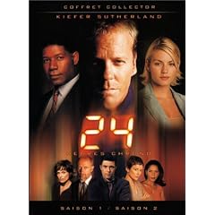 24 Heures chrono : L'Int�grale Saison 1 + 2 - Coffret Collector 13 DVD langue anglaise