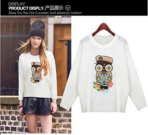 トレーナー フクロウ 長袖 ブルゾン コート ジャケット 長袖Ｔシャツ セクシー フレア ２次会 エレガンス 花柄 美脚 デート パーティ 秋物 冬物 可愛いスカーフ付き R219