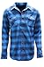 Cavalini Mens Plaid Brushed Flannel Shirt