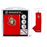 Ottawa Senators Golf Towel with Golf Balls Gift Set