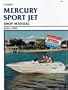 Mercury Sport Jet Shop Manual 1993-1995