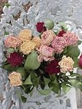 Dried Multicolor Peony Bouquet