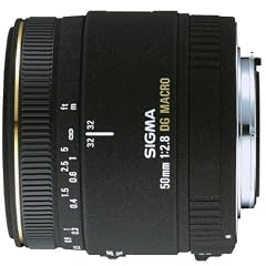 Sigma 50 mm F2,8 EX DG Makro-Objektiv (55 mm Filtergewinde) f�r Canon Objektivbajonett