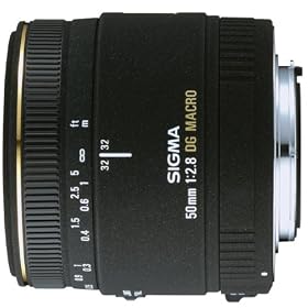 Sigma 50mm f/2.8 EX DG Macro Lens Canon Fit