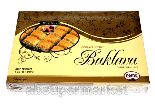 Turkish Baklava With Pistachios 1 lbs