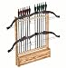 Rush Creek Log Cabin Style Bow Rack with Storage