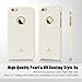 GOOSPERY Pearl Jelly for Apple iPhone 6S Plus Case (2015) iPhone 6 Plus Case (2014) Slim Thin Rubber Case (White)