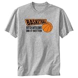 T-Shirt Heather Gray B-Asketball Dutch Antillean Do It Better Netherlands Antilles Country