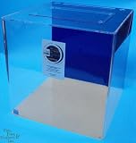 Clear-for-Life Cube 25 Gallon Acrylic Aquarium (Sapphire Blue)