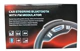 Car Steering Bluetooth with FM Modulator - Hands Free Calling While Driving