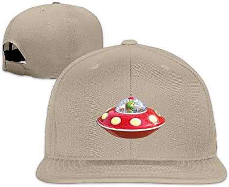 Alien In An UFO Funny Personalized Hats Workwear Sports Caps