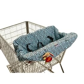Itzy Ritzy Hollywood Blue Shopping Cart & High Chair Cover