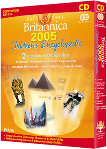  : Encyclopedia Britannica 2005 Children's Encyclopedia CD