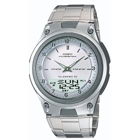 Casio Men's Sports Chronograph Alarm 10-Year Battery Databank Watch #AW80D-7AV