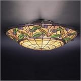 Kichler Tiffany Bronze Flush Mount Ceiling Light