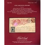 Civil War Postal History Sanitary Fairs Collection Alvin Robert Marjorie Sered Kantor Thomas F. Allen Collection Federal Prison Covers Lake Collection Classic United States Confederate States Covers Papers of General J.E.B. Stuart Sale 766A book cover