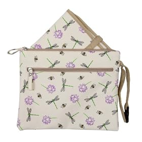 Pink Lining Mum on the Run Thistle & Dragon Fly Baby Changing Bag