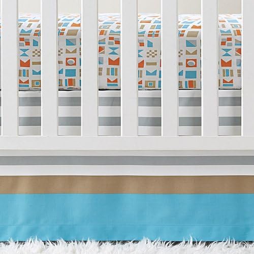 Serena and Lily Nautical Flag Crib Skirt