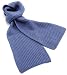 Williams Cashmere Mens Cashmere 100% Cashmere Rib Scarf