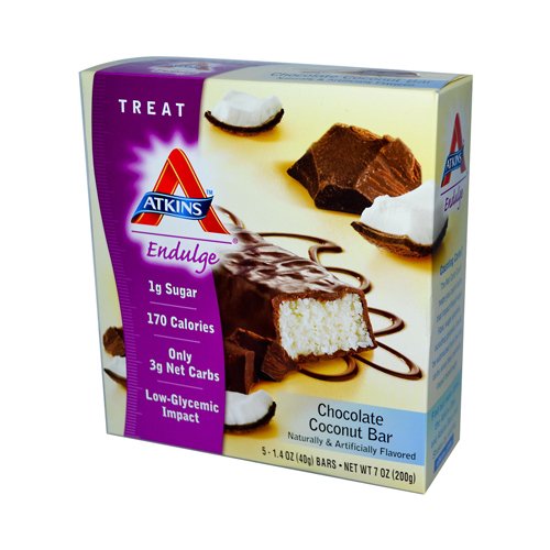 Wholesale Atkins Endulge Chocolate Coconut Bar - 5/1.4 oz, [Sports/Fitness, Diet Aids]