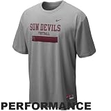 Nike Arizona State Sun Devils Ash Dri-FIT Weight Room Performance T-shirt