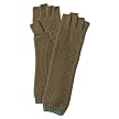 Isotoner Driving Glove With Lace Hem - Black