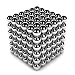 MAXCUBE Silber das original verr�ckte Magnetw�rfel Spiel in sch�ner Metalldose