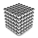 MAXCUBE Silber das original verrückte Magnetwürfel Spiel in schöner Metalldose
