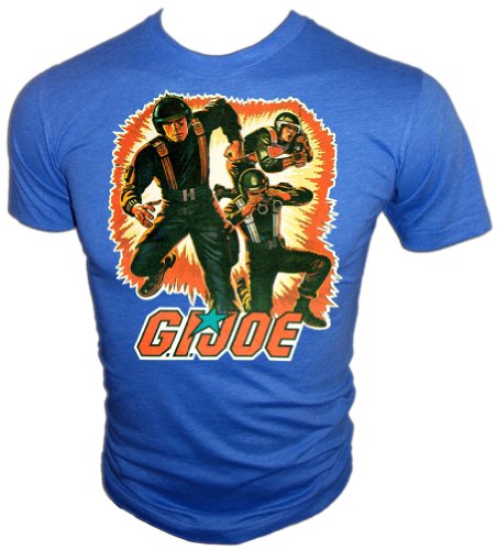  Vintage 1982 Hasbro Straight Arm GI Joe Original Cartoon T-Shirt