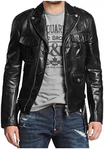 Leather Hub Men's Leather Jacket L